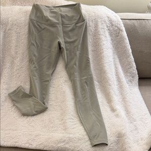 lululemon athletica Light Gray Leggings